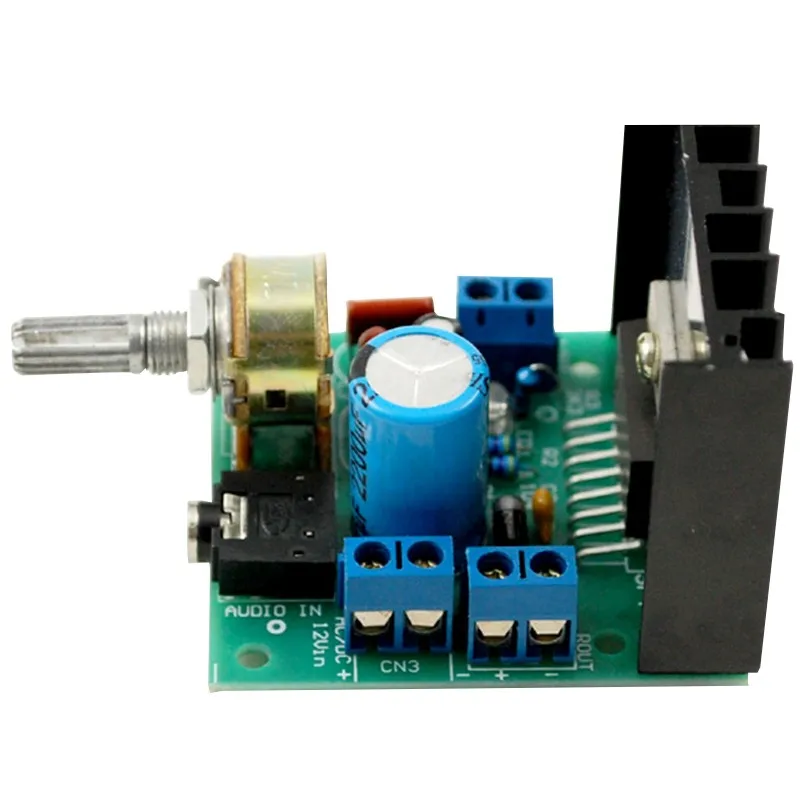 TZT AC/DC12V TDA7297 Rev A низкий уровень шума аудио усилитель плата 2*15 Вт двухканальный