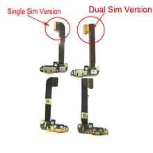 Один M7 док-разъем для htc One Dual Sim 802D usb зарядный порт гибкий кабель с микрофоном