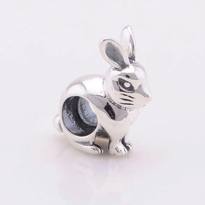 T131-(2)925 sterling silver charm pendant fit for Pandora charms bracelet DIY women jewelry making