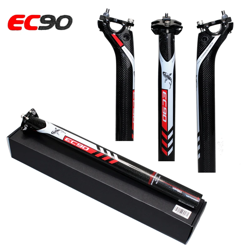 

2017 Ultralight Full carbon fiber bicycle seatpost EC90 seat tube MTB seatpost Road bike seat tube seat post 27.2 30.8 31.6MM