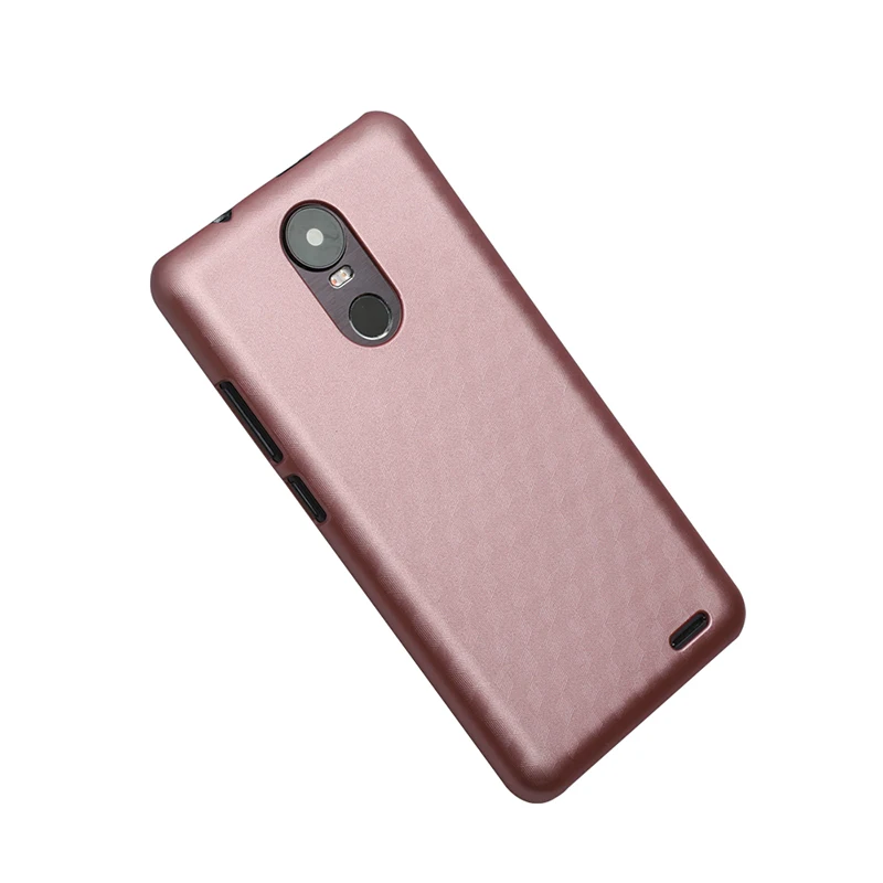 Ocube Роскошный чехол на заднюю панель с металлической краской, жесткий защитный чехол для 5," ulefone Tiger Smart Mobile Phone - Цвет: Розовый