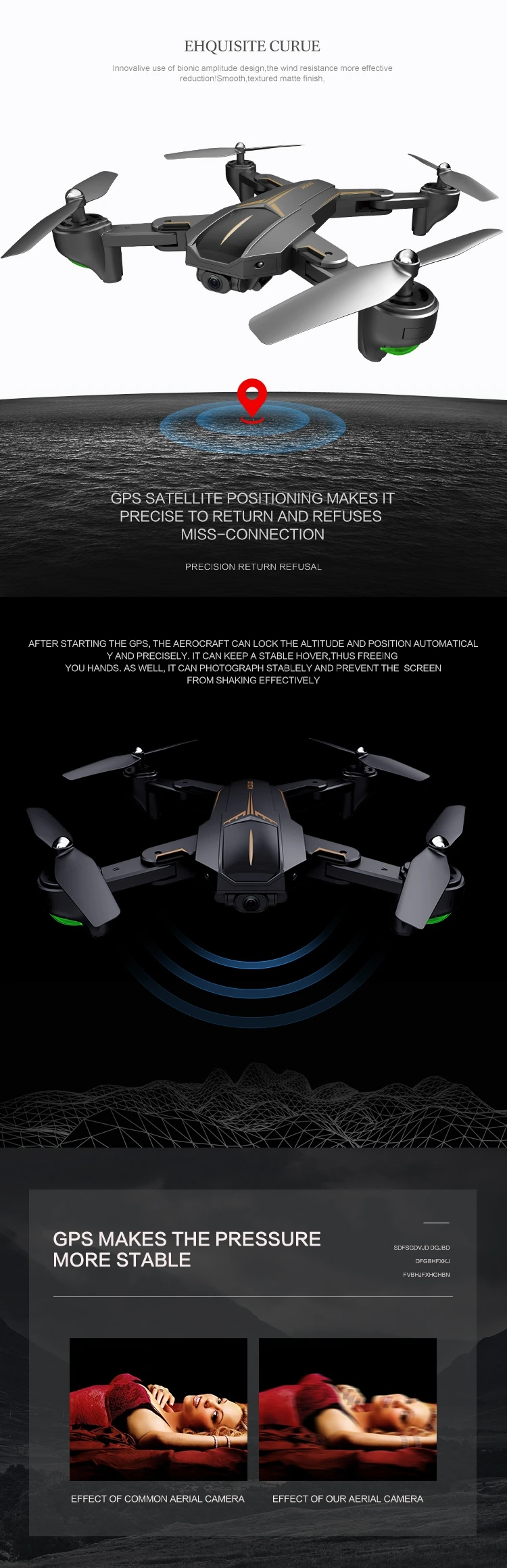 visuo xs812 gps 5g wifi fpv 5mp hd camera