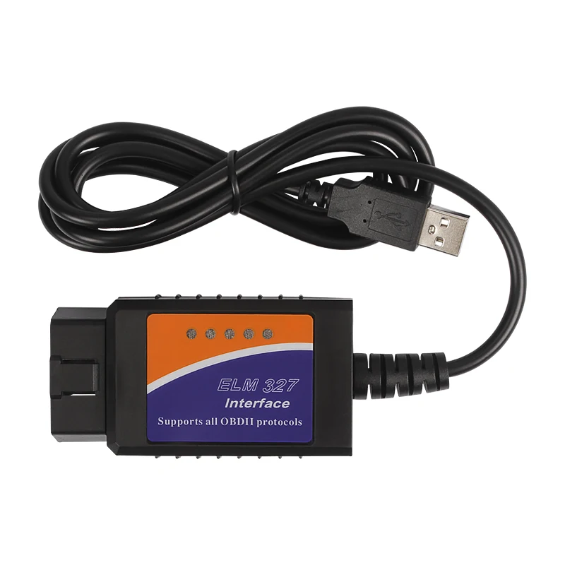 OBD2 ELM327 USB Bluetooth V1.5 автомобильный диагностический usb кабель интерфейс Поддержка