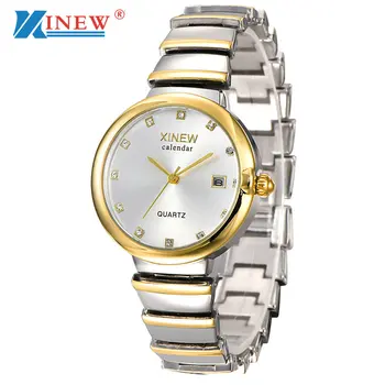 

XINEW Relogio Masculino 2018 Fashion Women Quartz-Watch Luxury Top Brand Casual Ladies Wristwatch Hot Clocks Relojes Gift