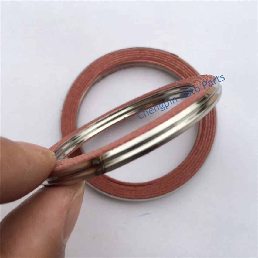 (2 шт./лот) автозапчасти выхлопная труба фланцевая прокладка задняя OEM #90917 06045 для