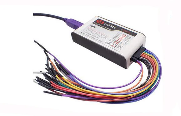 

LA2016 USB Logic Analyzer 16CH 200MHz UART I2C SPI CAM DMX512 for ARM FPGA