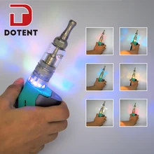 DOTENT LED Vape Spinner 510 Connector Flash Light Heat Sink Adapter for Atomizer Tank Electronic Cigarette Vape Accessories DOTENT LED Vape Spinner 510 Connector Flash Light Heat Sink Adapter for Atomizer Tank Electronic Cigarette Vape Accessories