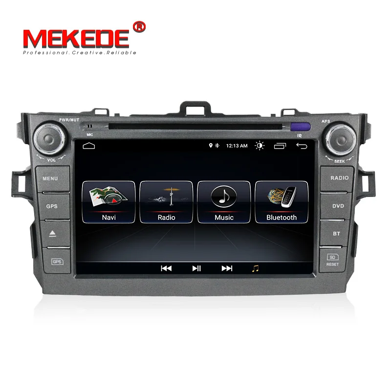 

MEKEDE 2din Android 8.1 Car DVD multimedia Player GPS For Toyota corolla 2007-2011 with 3G WIFI radio stereo BT free shipping