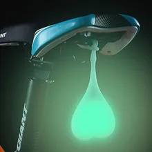 Велосипедный силиконовый предупреждающий светильник для наружного ездового Оборудования Резиновый задний светильник s креативный ночной ездовой рюкзак люстра