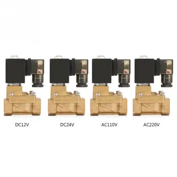 

1 PC PU225-04 High Pressure Valve Brass Valve G1/2 13mm Pore Brass Pilot-operated Electromagnetic Valve valvula solenoide