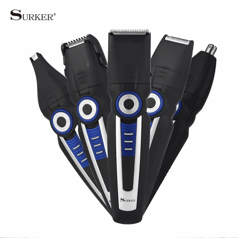 

Multifunction Electric Hair Clipper Nose Hair Trimmer Sideburns Neckline Trimmer Cordless Professional Hair Shaving Machine 31