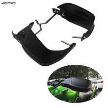 Черная рукоятка защита рук Защита для рук для KAWASAKI VERSYS650 VERSYS1000- Аксессуары для мотоциклов