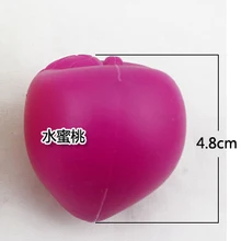 Игровой домик моделирование фруктовое питание персик ребенок когнитивные детские игрушки Детская обучающая готовая продукция для девочек пластик