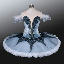 Для женщин профессиональный пачка серая юбка для Балетные костюмы competititon платье Золушки для Обувь для девочек Классическая Балетные костюмы at1152