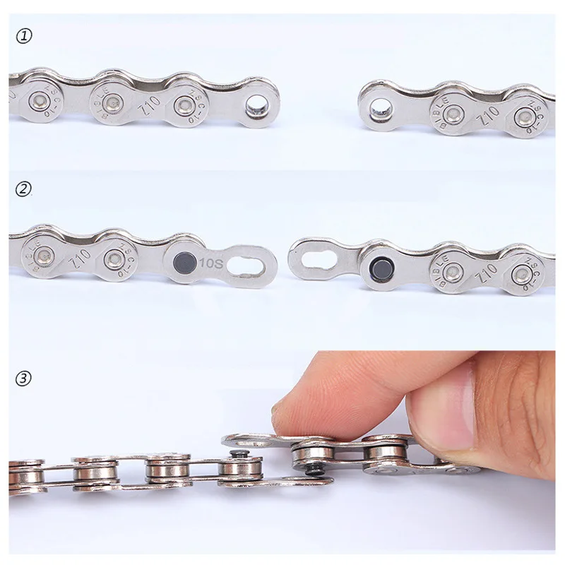 1 Pair Bike Chain Link MTB Mountain Road Bike Bicycle Chains Connector