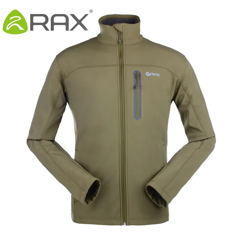 

RAX Outdoor Fleece SoftShell Warm Jacket Waterproof Warm Windproof Jacket Softshell Breathable Men Women Outdoor Windbreaker