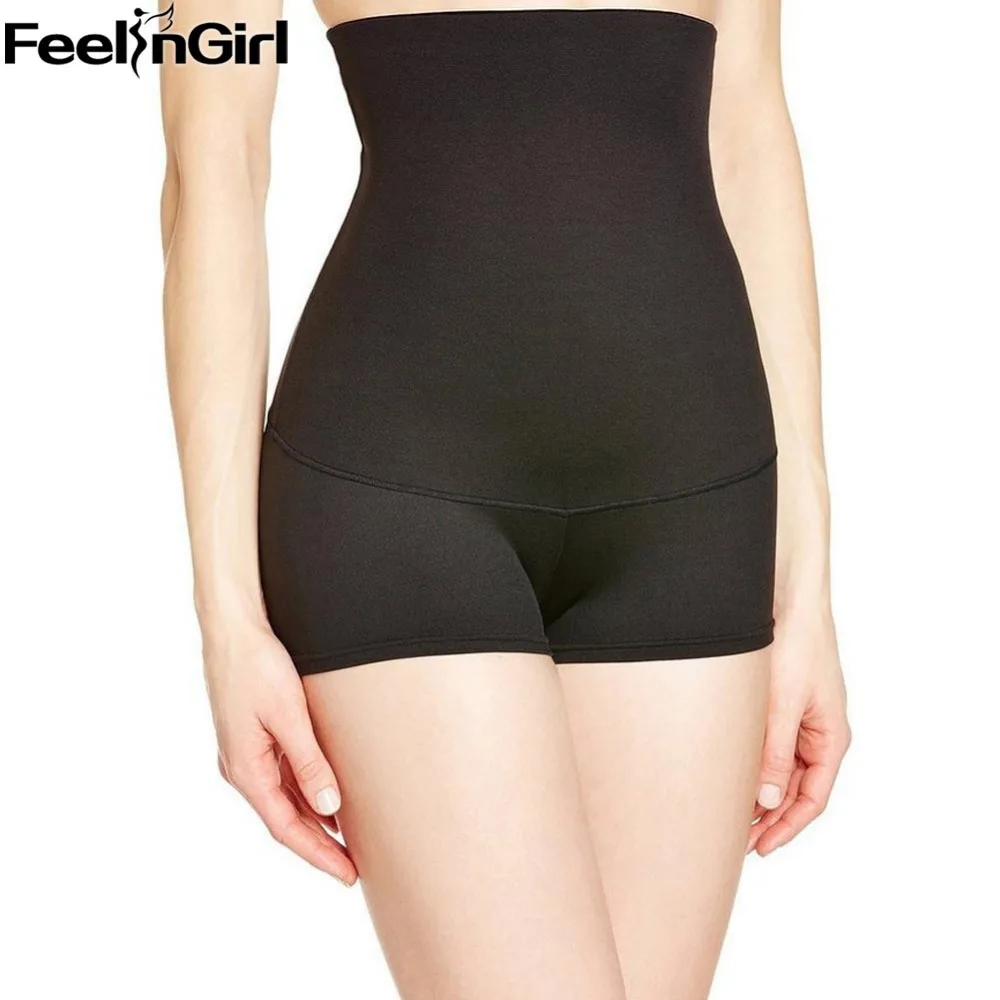 FeelinGirl High Waist Body Shaper Women Brief Underwear Tummy Control Panties Shapewear Size XS