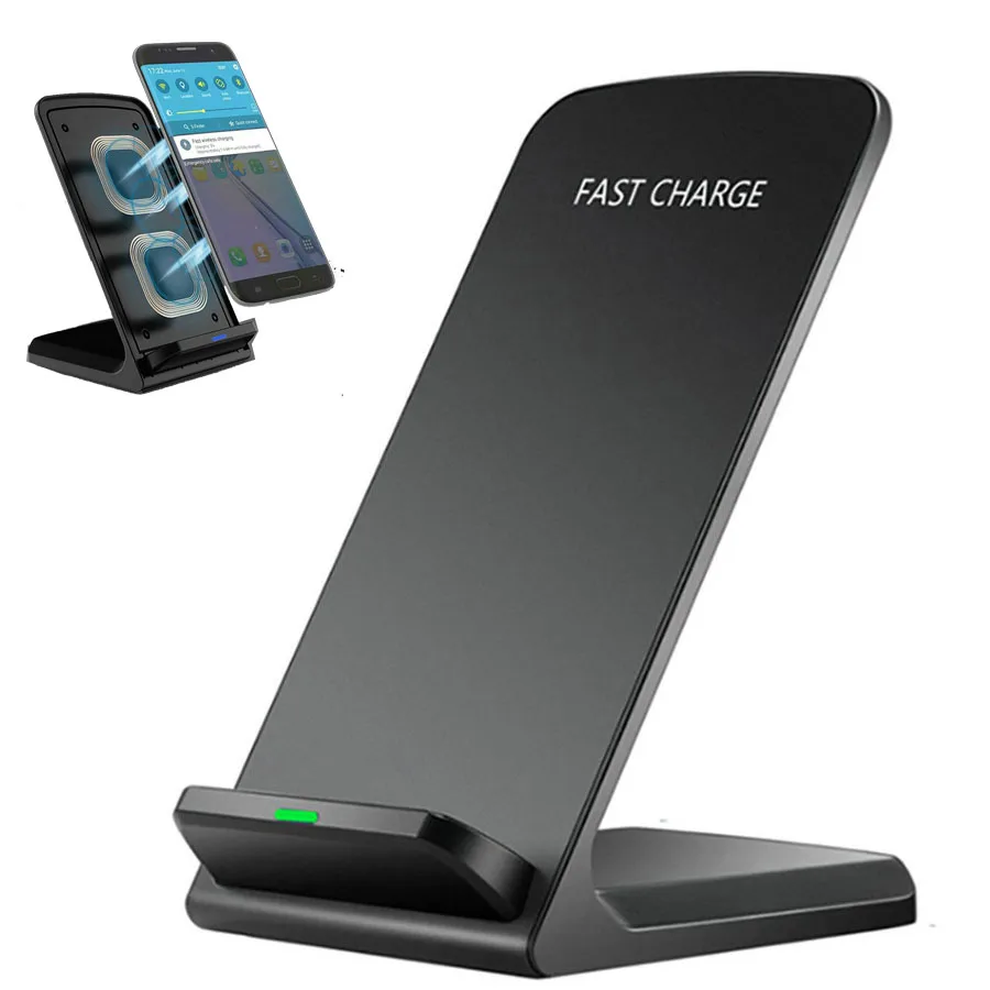 Qi Wireless Charger For iPhone XS Max XR X 8 For Samsung