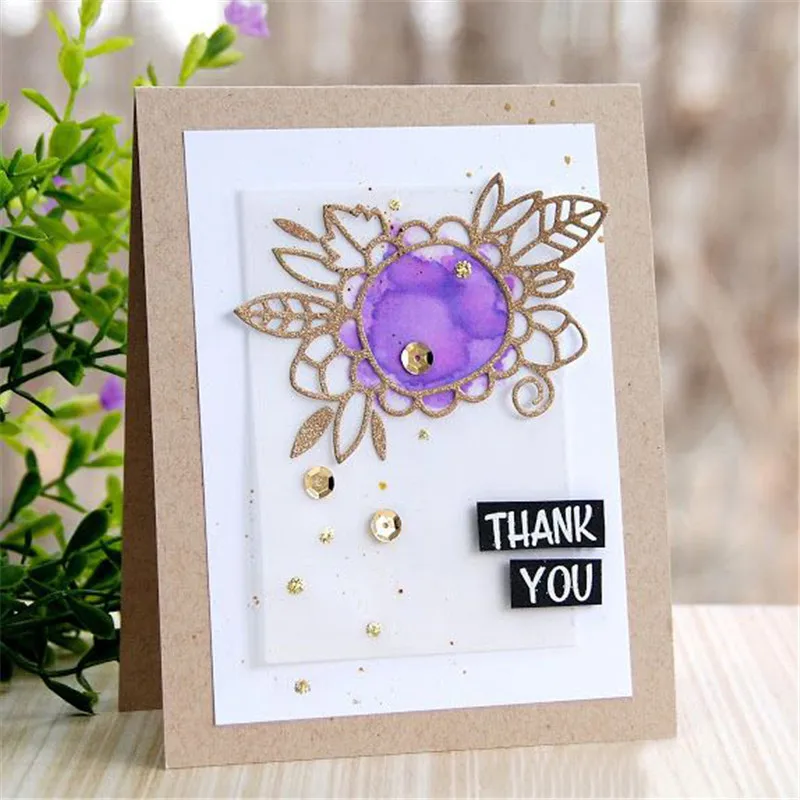 DiyArts Flowers Leaf Metal Cutting Dies Fustelle DIY New