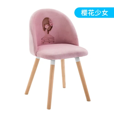 Луи Мода Гостиная стулья скандинавские макияж девушка сердце стол Спальня принцесса розовый прекрасный стул туалетный - Цвет: G3