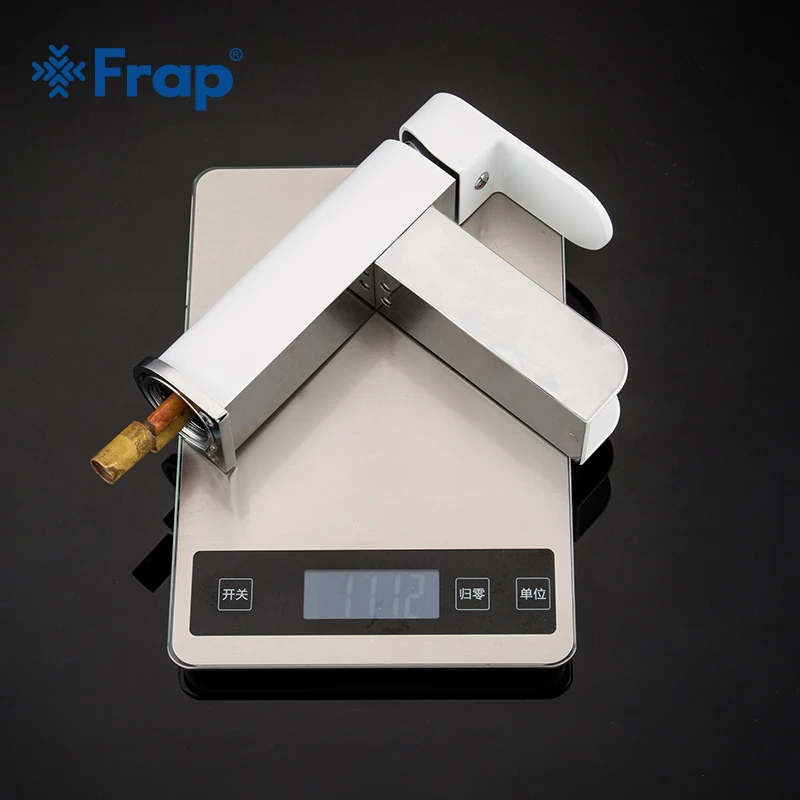 Смеситель для раковины Frap FLD3919 со светодиодным датчиком температуры|Смесители