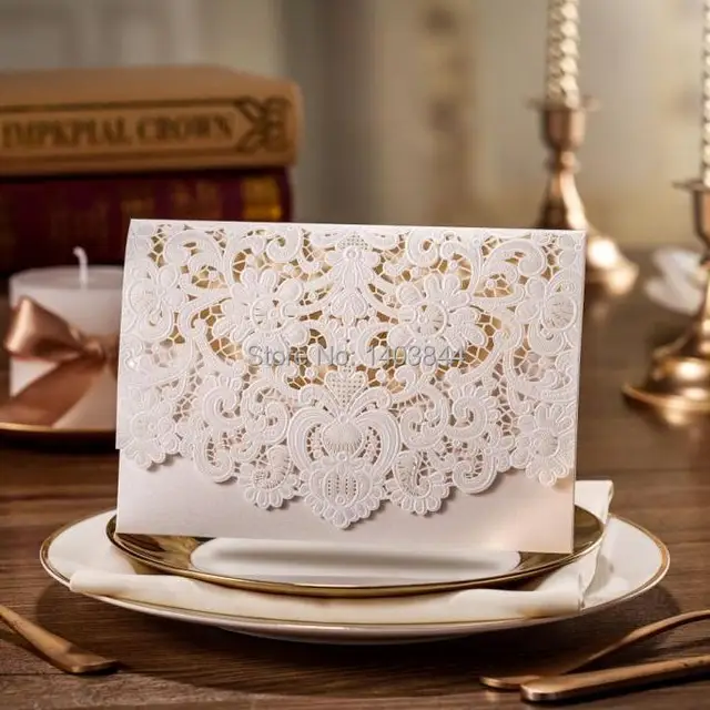 Wishmade Wedding Invitation Cards With Embossing And Laser Cut Wishmade Wedding Invitation Cards With Embossing And Laser Cut Details Cw073