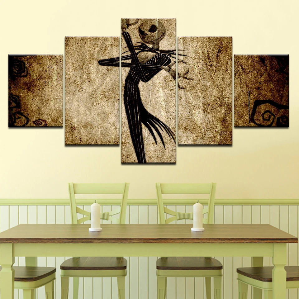 Nightmare Before Christmas Jack Skellington 5 Piece Wallpapers