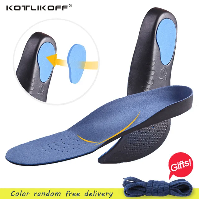 Adult Orthotic insoles Breathable 3D Comfortable EVA insoles Flat Feet Arch Support insoles