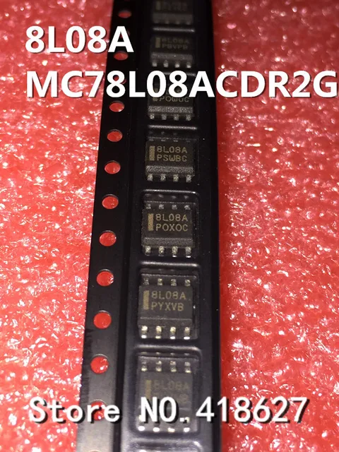 Special Price 20PCS/LOT 8L08A MC78L08ACDR2G SOP-8 Three-terminal regulator chip