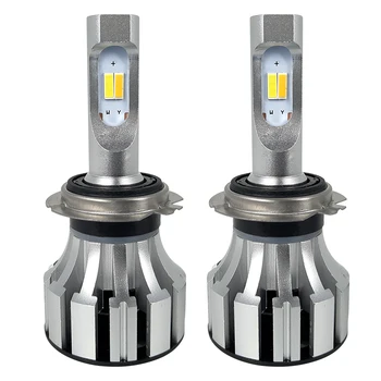 

Car headlight bulbs H7 LED 3 color switch at will Auto 40W 8000LM Car Styling H4 H11 H8 HB4 H1 6000K 4300K 3000K led automotivo