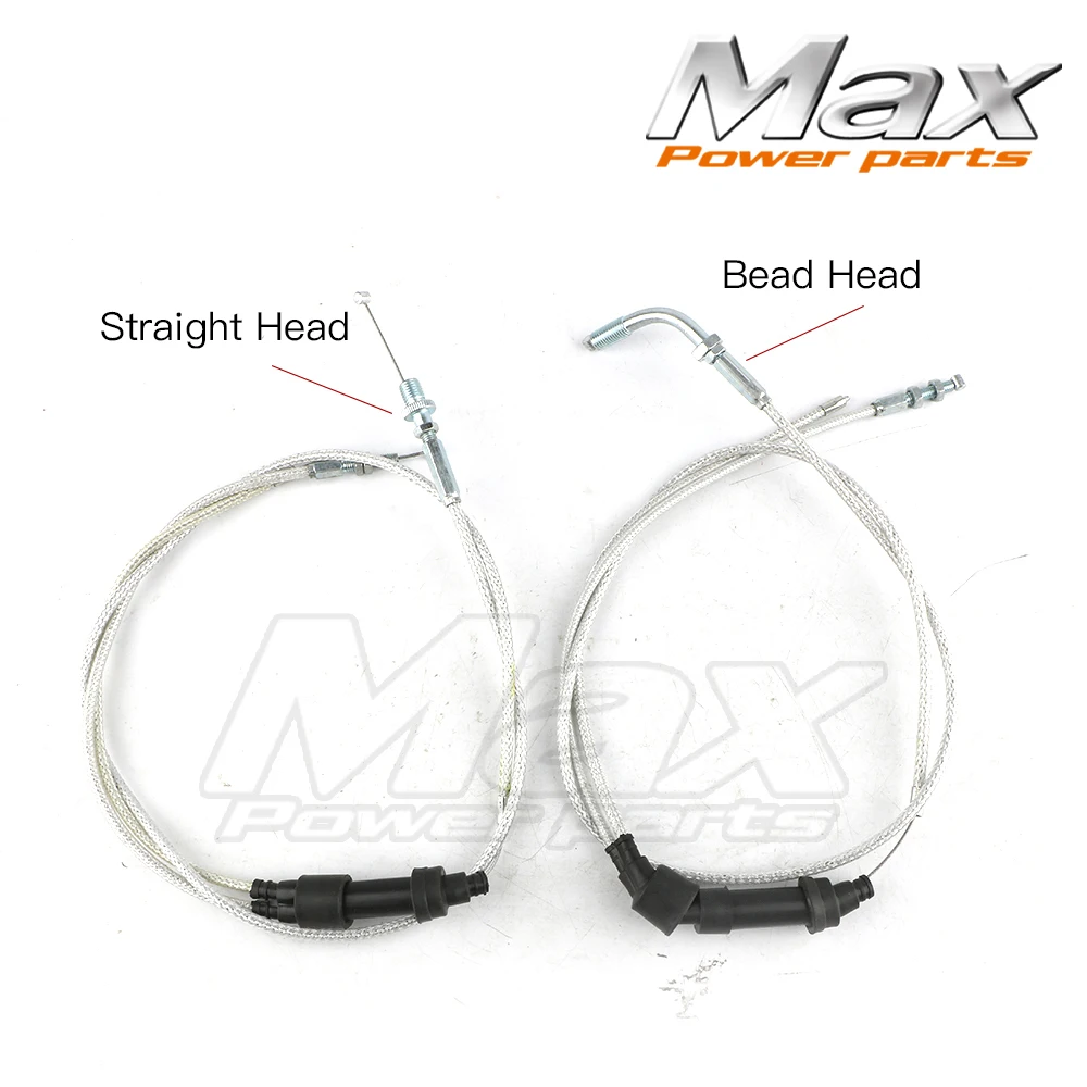 Dirt Bike Dual Throttle Cable Fit For KEIHIN PZ30mm PZ30 PZ 30