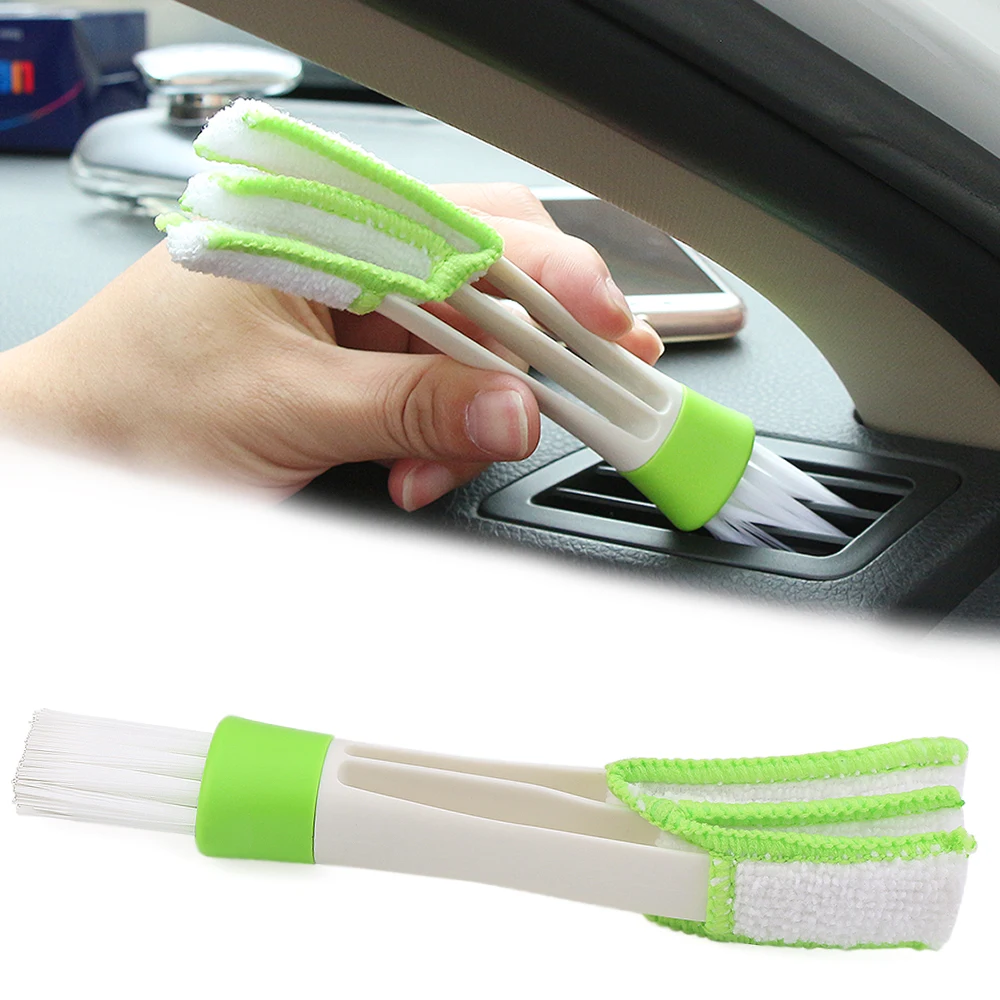 

For Audi A3 8V A4 B5 B6 B7 B8 A6 C5 A5 TT Q3 Q5 Q7 80 100 A1 A2 A7 A8 S3 S4 R8 RS Quattro S line Car Cleaning Double Side Brush