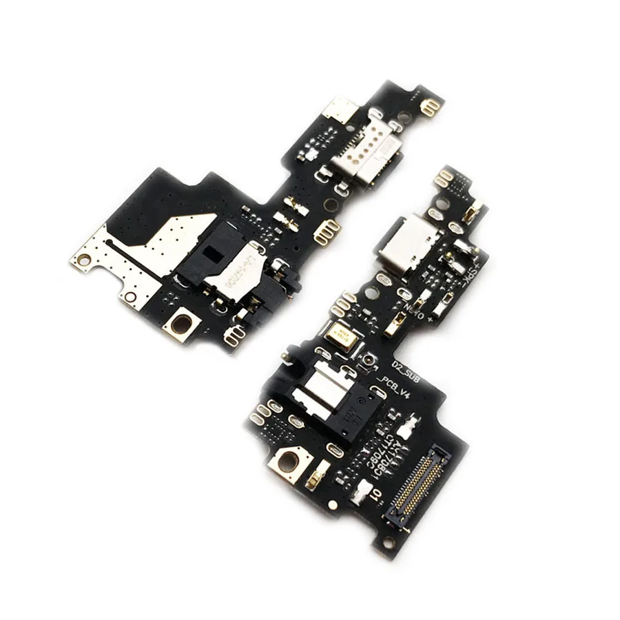 

USB Charging Charger Port Dock Connector PCB Board Ribbon Flex Cable with Headphone Jack Audio Earphone For Xiaomi Mi A1 Mi 5X