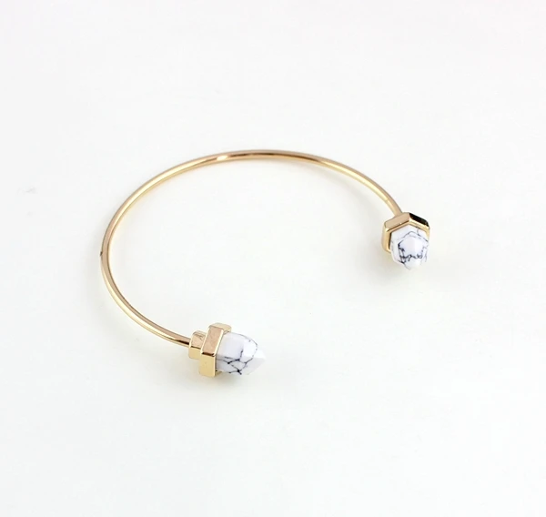 Модные ювелирные аксессуары Каменный Браслет манжета браслет|bangles fashion|fashion