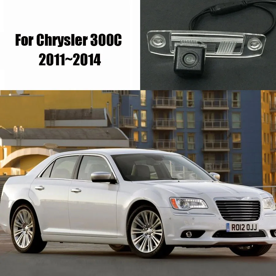 

Thehotcakes Car Rear View Camera For Chrysler 300C 2011~2014 / Reverse Camera / HD CCD DVD DVR GPS / License Plate Light OEM