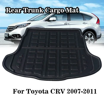 

Rear Boot Cargo Liner Trunk Floor Mat Carpet Tray Pad Mat Carpets For Toyota Rav4 2007 2008 2009 2010 2011 Anti-dirty