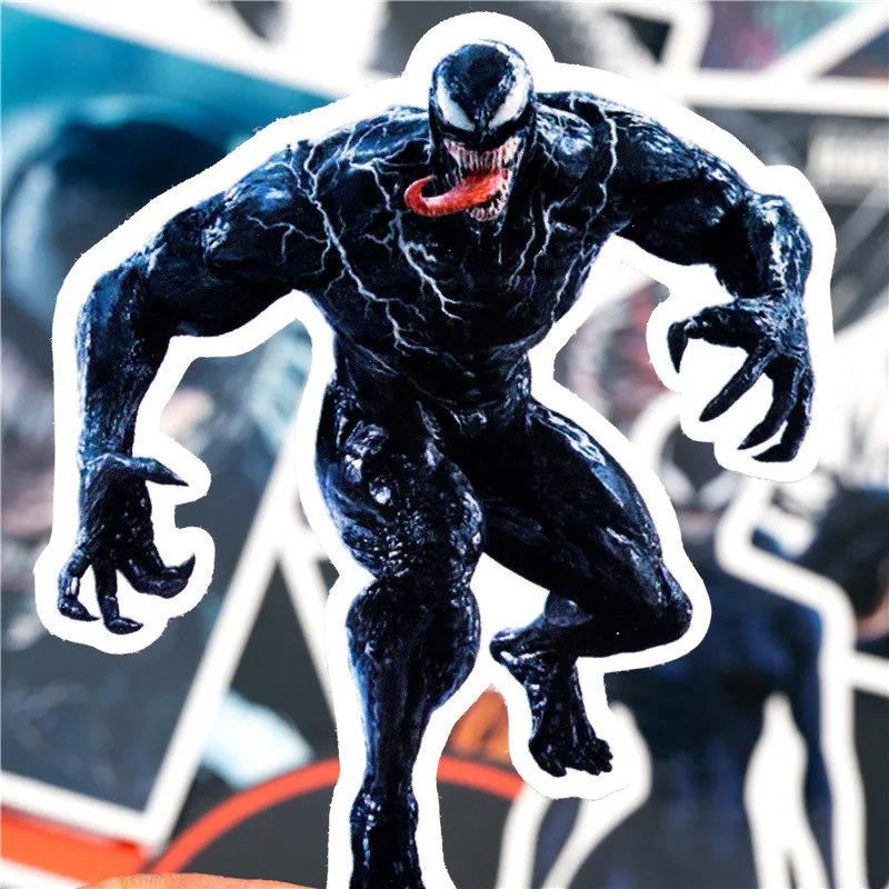 30 шт. в упаковке, новинка, наклейки Marvel Set Venom, наклейки s для детей, багаж, скейтборд, ноутбук, граффити, забавная наклейка, аниме наклейка s