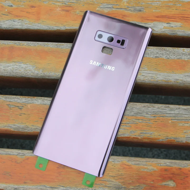 Samsung телефон стекло задняя крышка батареи для samsung Galaxy Note9 Note 9 N9600 SM-N9600 N960F Корпус задняя крышка чехол