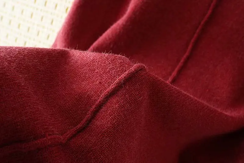 Модная Женская Весенняя Осенняя Новинка 2xl-4xl Корейская версия свободного вязаного пуловера жилет средней длины с карманом с капюшоном свитер жилет женский