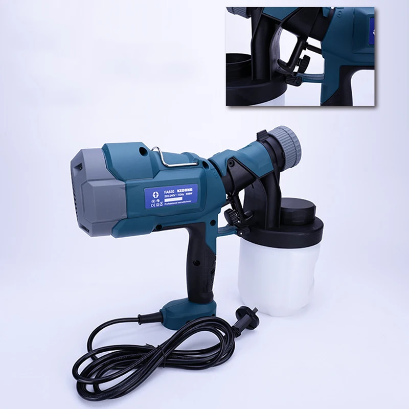 

Mayitr 650W Electric Easy Paint Spray Tool Painter Auto House Fence Coating Airbrush Paint Pistol Spray Tools