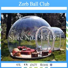 Открытый Кемпинг пузырь палатка, надувной прозрачный пузырь палатка, выставка пузырь палатка