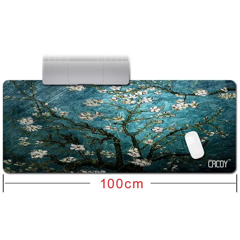  Large Size Gaming Mouse Pad Anti-slip Natural Rubber PC Computer Gamer Mousepad Desk Mat Locking Ed