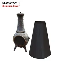 ALWAYSME термостойкий Пылезащитный Водонепроницаемый нейлон ткань Chiminea Пылезащитный колпак огонь яма крышка нагревателя защитный чехол