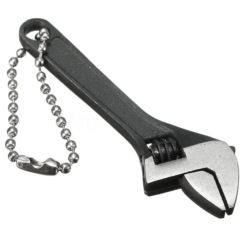 

63mm 2.5 inch Mini Metal Adjustable Wrenches Hand Tool 0-10mm Jaw Spanner Wrench