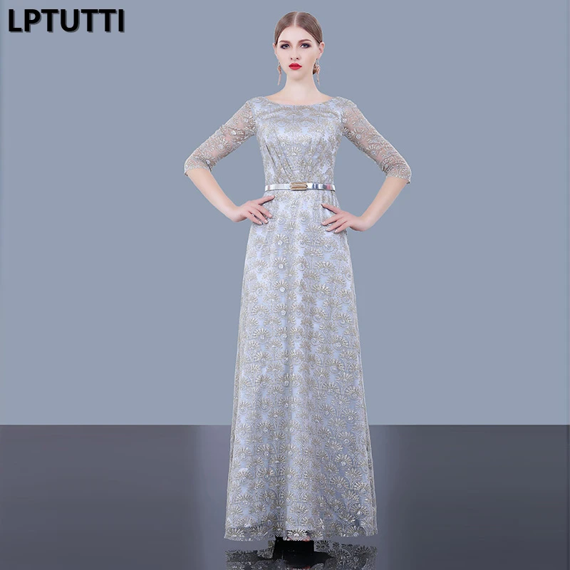

LPTUTTI Sequin New For Women Elegant Date Ceremony Party Prom Gown Formal Gala Events Luxury Long Evening Dresses