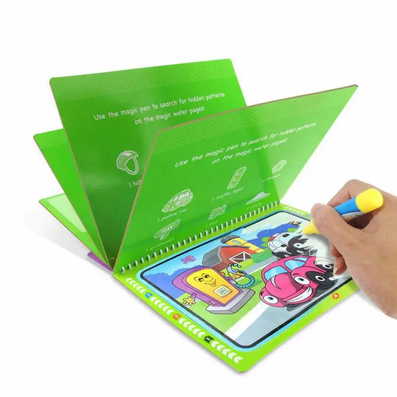Magic Water Drawing Book Coloring Book Doodle Magic Pen Painting Drawing Board For Kids Toys Birthday Gift Magic Water Drawing Book Coloring Book Doodle Magic Pen Painting Drawing Board For Kids Toys Birthday Gift