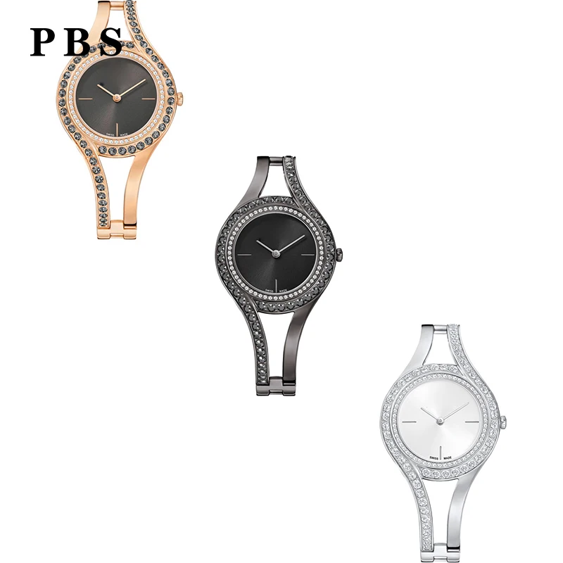 

PBS High Quality 1:1 Exquisite Swa Jewelry Quartz Watches Logo Gifts Preferred Free Package Manufacturers Wholesale