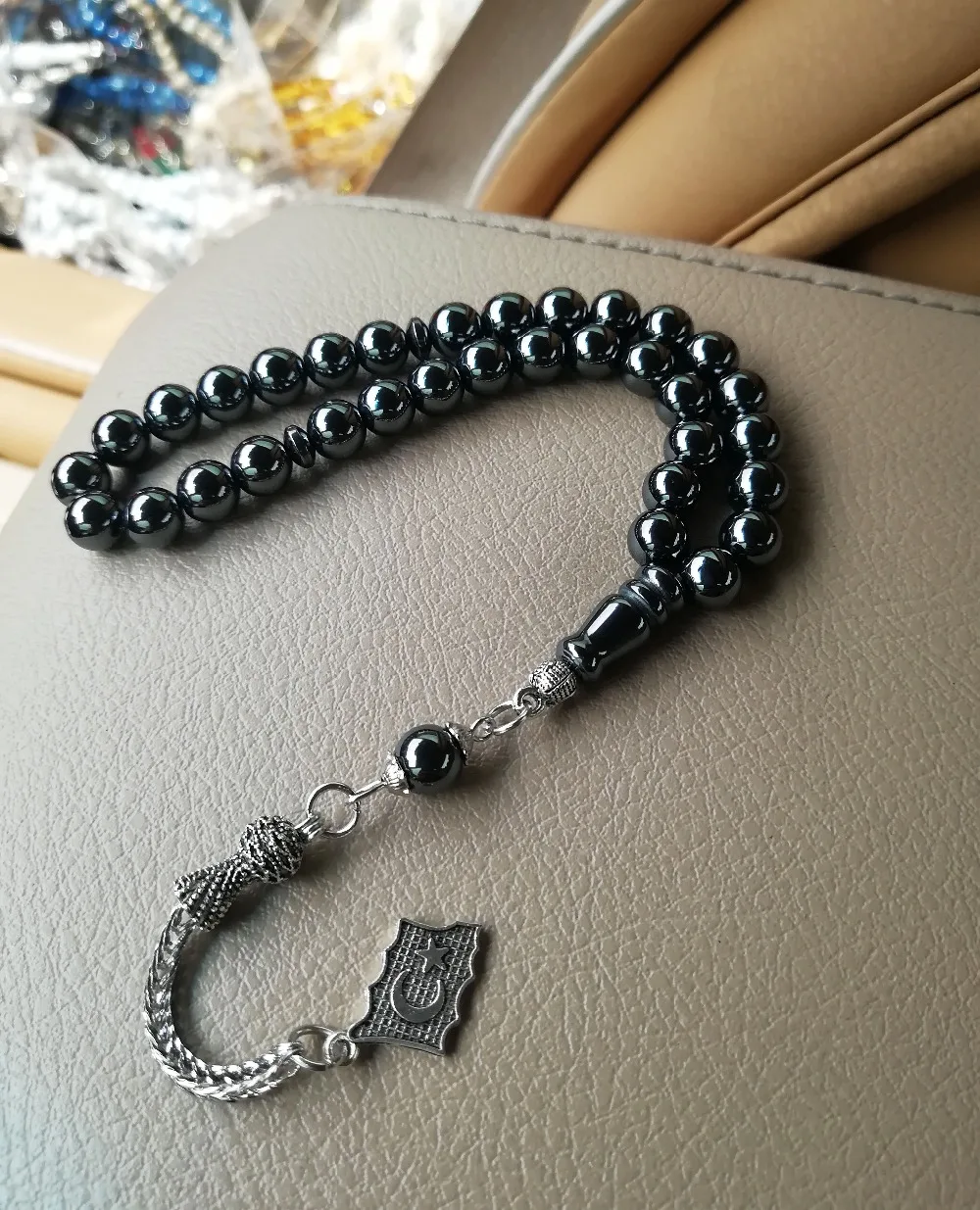 

Turkey/turkish uygur cap car sticker Turkiye flag Cyprus coin Prayer Beads Rosary tespeeh tasbih islam tesbih ottoman jewelry