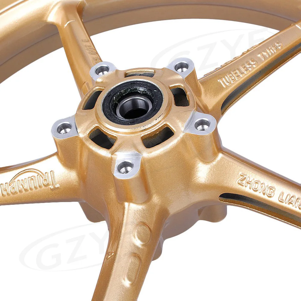For Triumph Daytona 675 Street Triple Motorcycle Aluminum Front Wheel Rim  2008 2009 2010 2011 2012 Motorbike Parts Accessories CNC Motorcycle Front Wheel Rim for Triumph Daytona 675 Street Triple 2008 2009 2010 2011 2012 Aluminum Alloy
