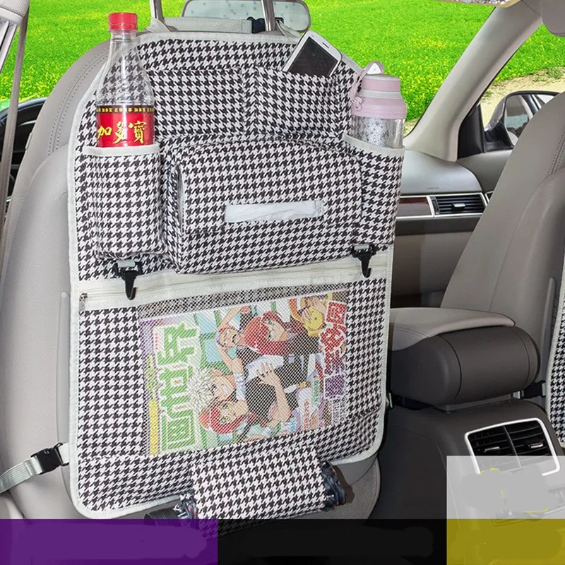Classic Style Auto Backseat Multi Pocket Storage Organizer Bag